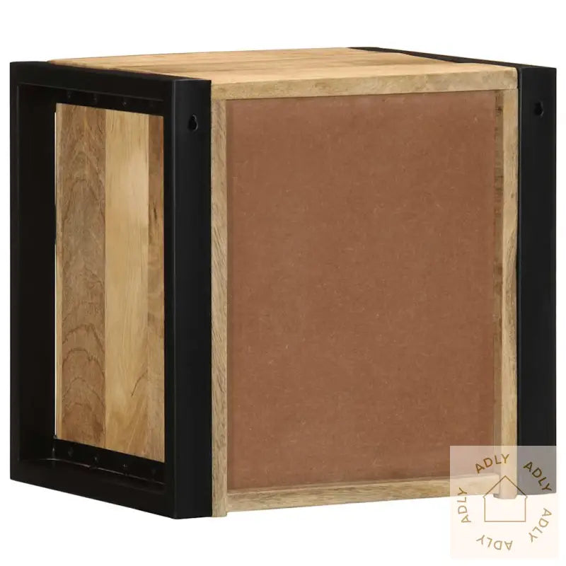 Nattskap 2 Stk 40X35X40 Cm Grovt Heltre Mangotre