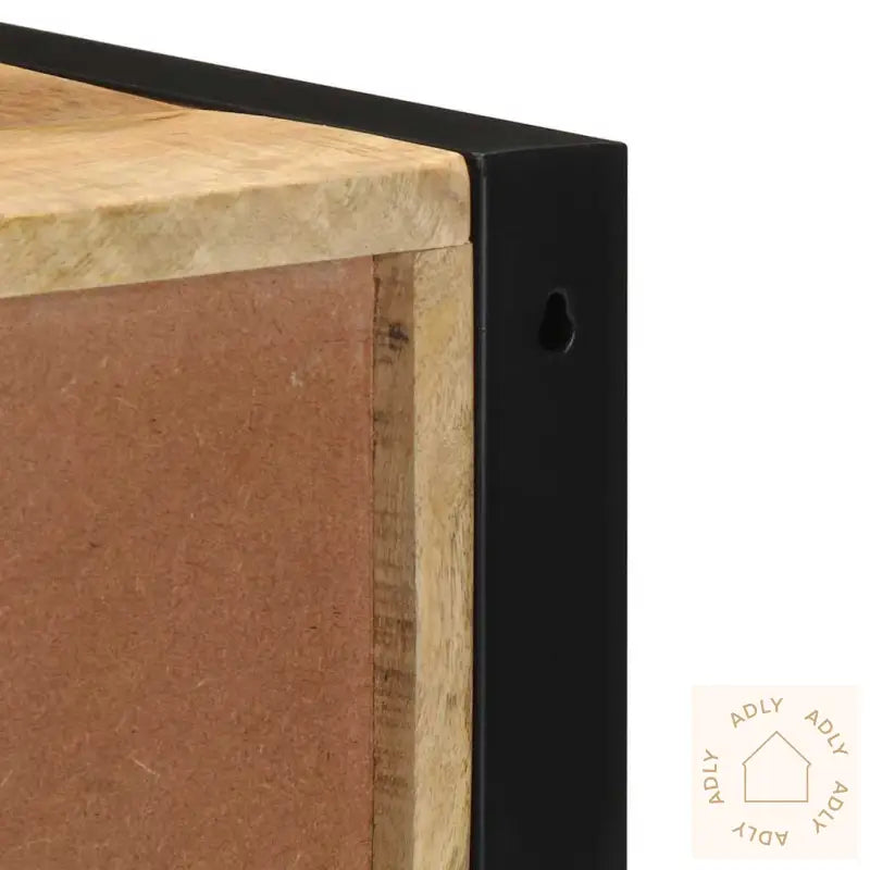 Nattskap 2 Stk 40X35X40 Cm Grovt Heltre Mangotre