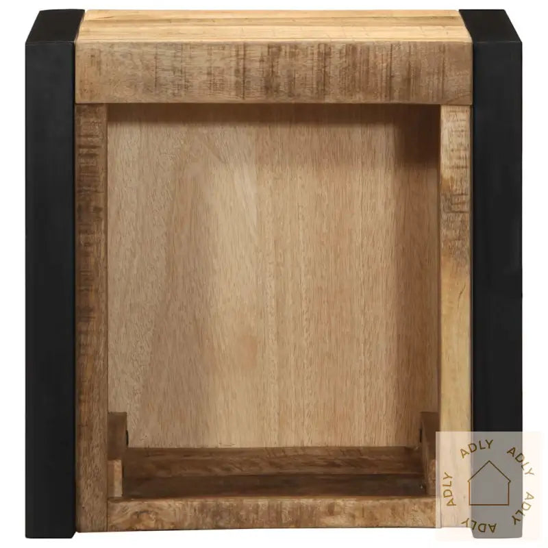 Nattskap 2 Stk 40X35X40 Cm Grovt Heltre Mangotre