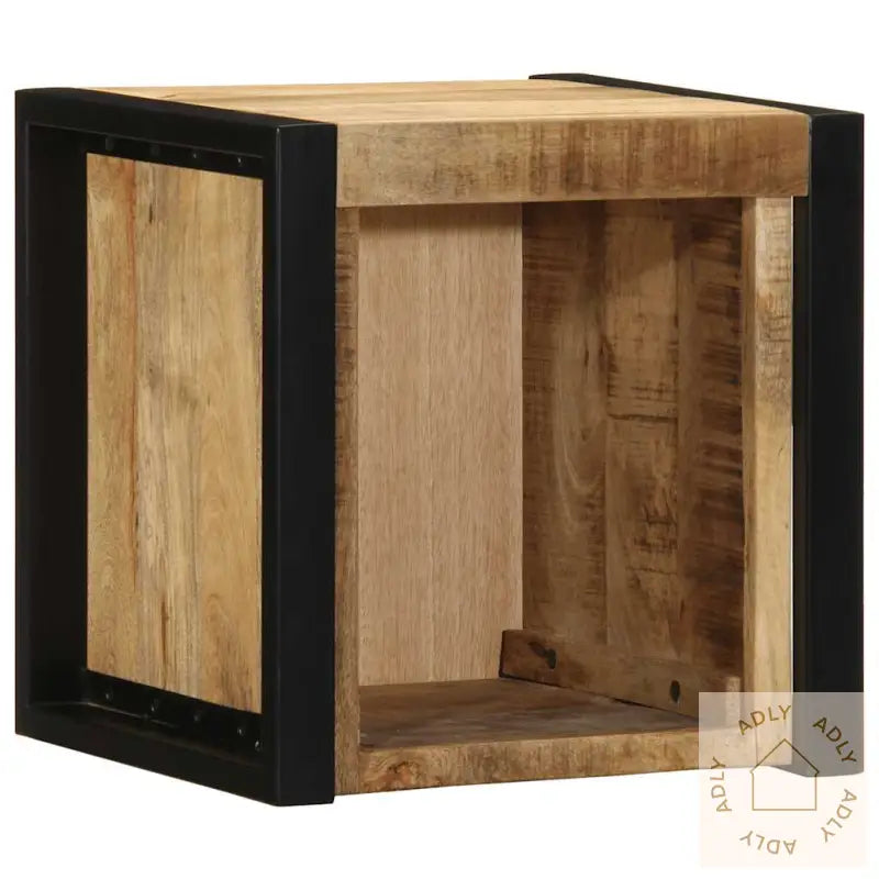 Nattskap 2 Stk 40X35X40 Cm Grovt Heltre Mangotre