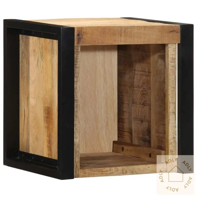 Nattskap 2 Stk 40X35X40 Cm Grovt Heltre Mangotre