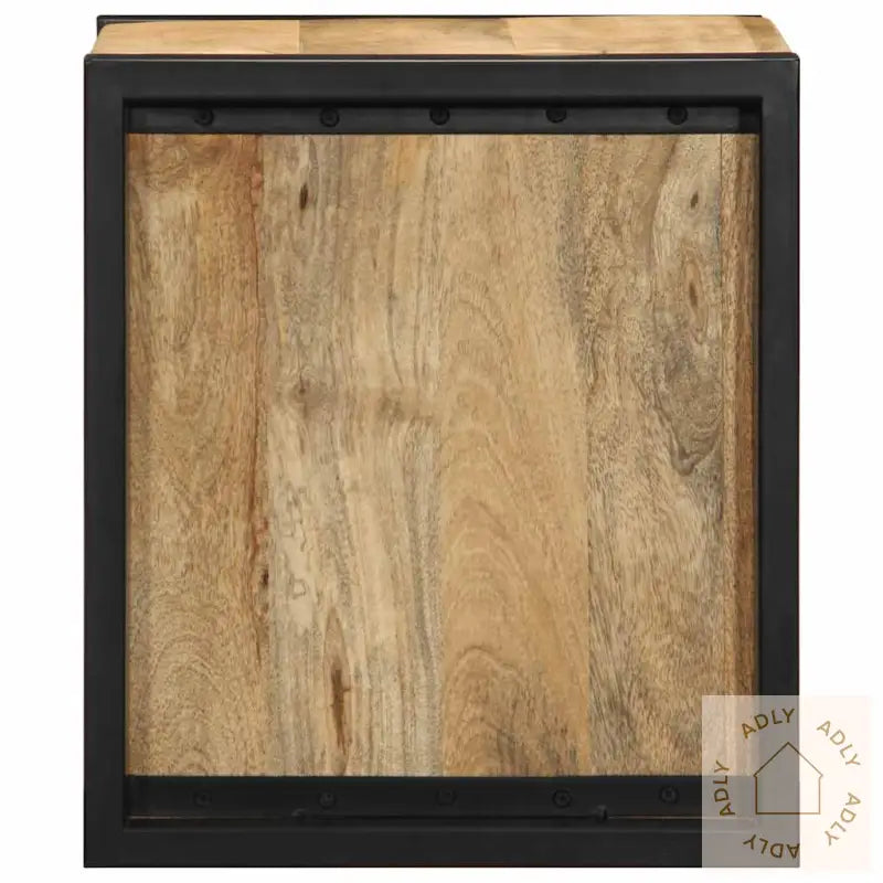 Nattskap 2 Stk 40X35X40 Cm Grovt Heltre Mangotre