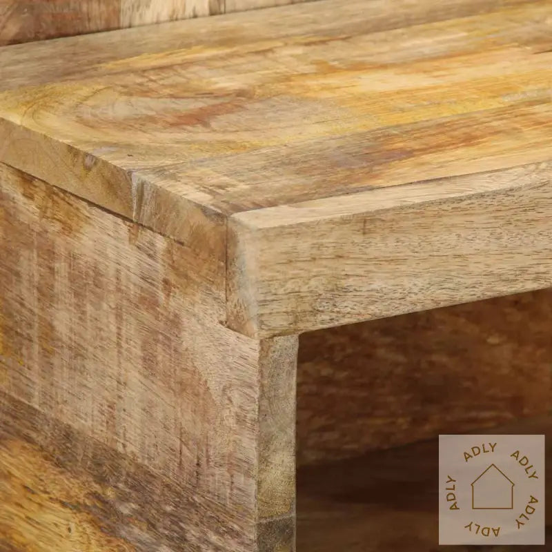 Nattbord 50X27X50 Cm Grovt Heltre Mangotre