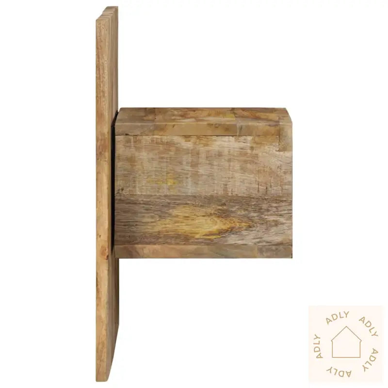 Nattbord 50X27X50 Cm Grovt Heltre Mangotre