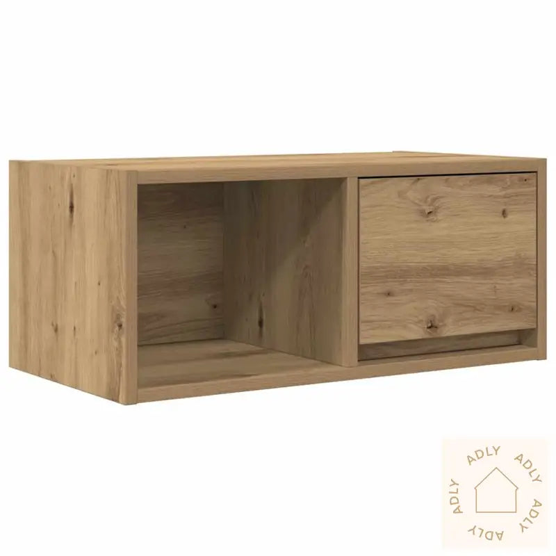 Tv-Benk Artisan Eik 60X31X25,5 Cm Konstruert Tre