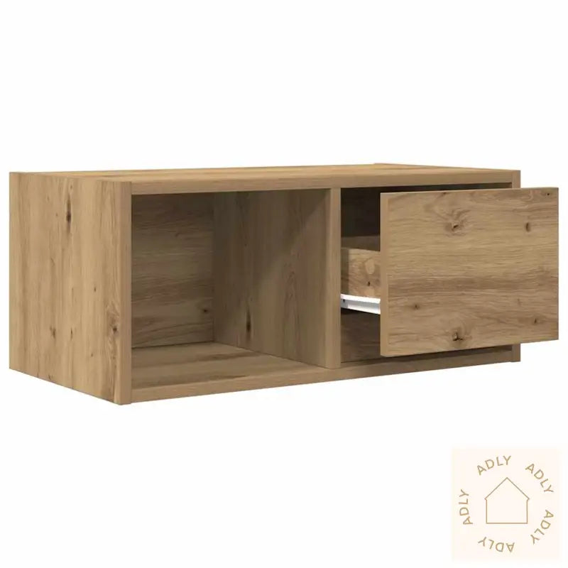 Tv-Benk Artisan Eik 60X31X25,5 Cm Konstruert Tre