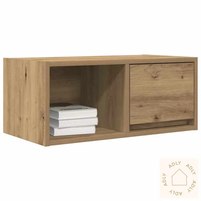 Tv-Benk Artisan Eik 60X31X25,5 Cm Konstruert Tre