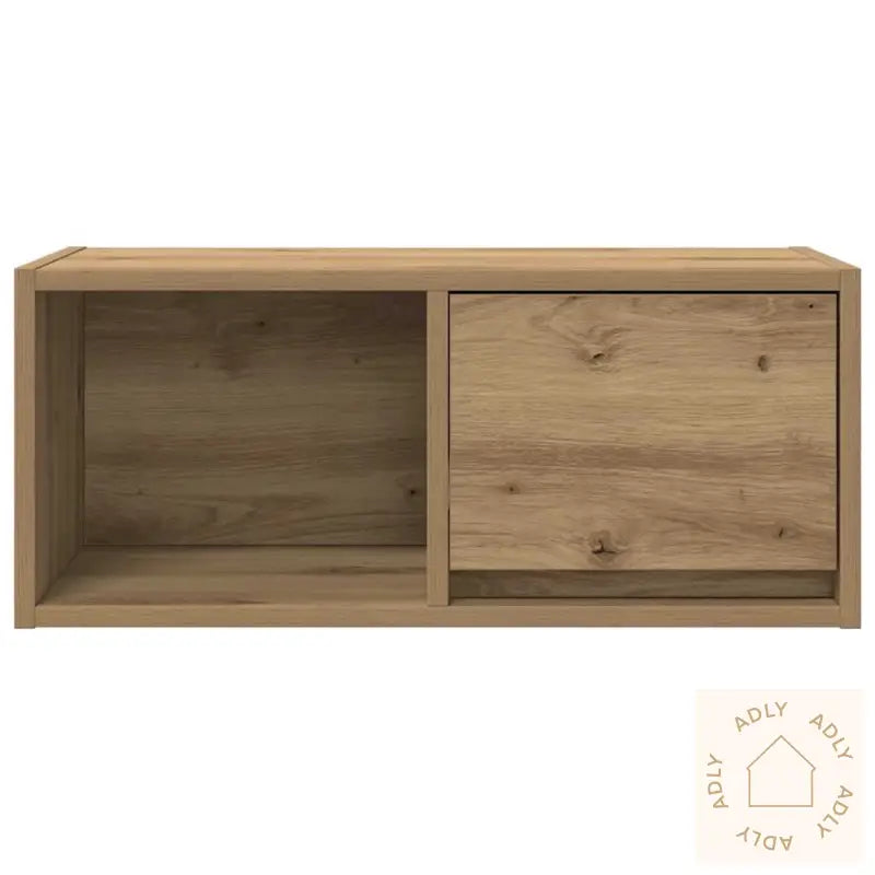 Tv-Benk Artisan Eik 60X31X25,5 Cm Konstruert Tre