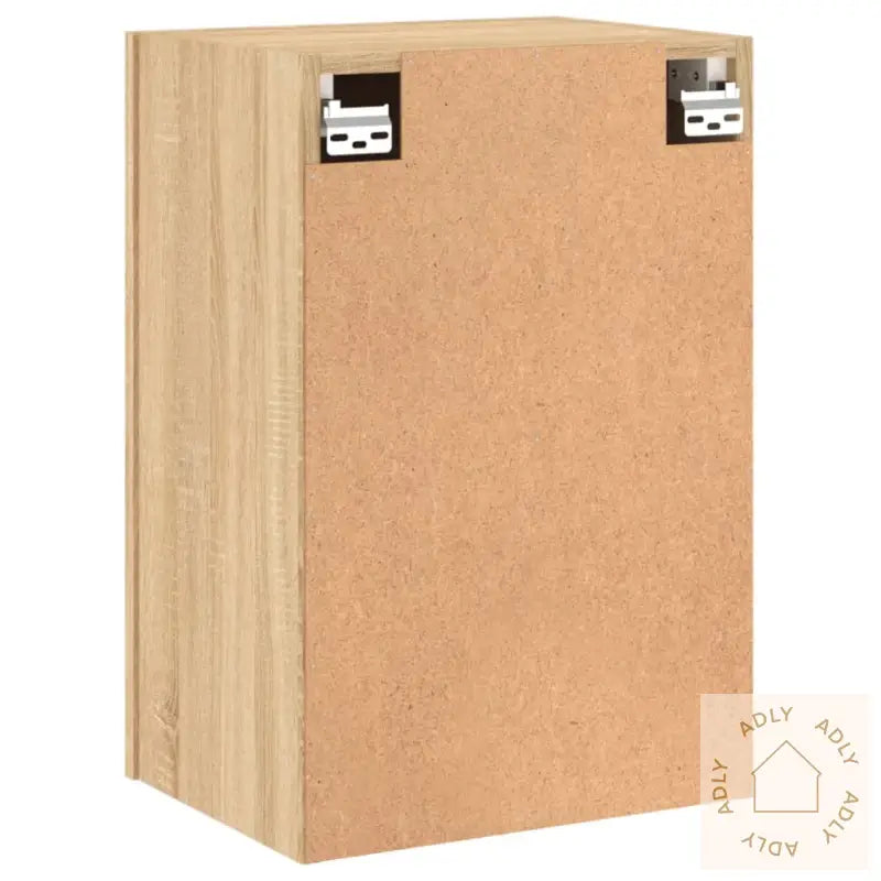 Vegghengt Tv-Benk Sonoma Eik 40,5X30X60 Cm Konstruert Tre