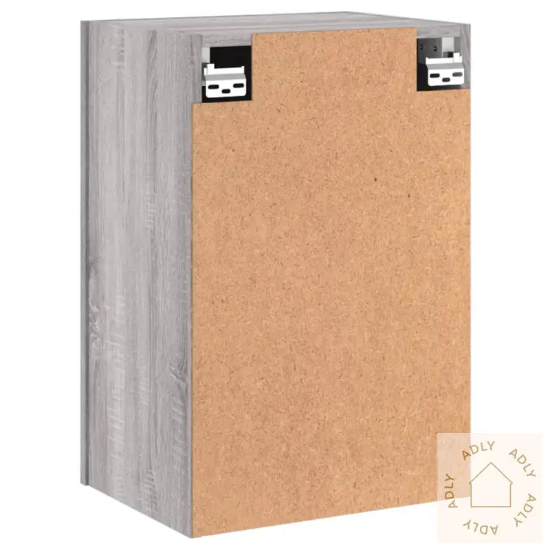 Vegghengt Tv-Benk Grå Sonoma 40,5X30X60 Cm Konstruert Tre