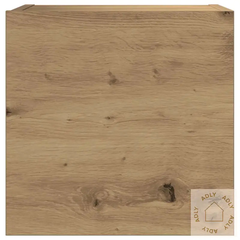 Tv-Skapsett 7 Deler Veggmontert Artisan Eik Konstruert Tre