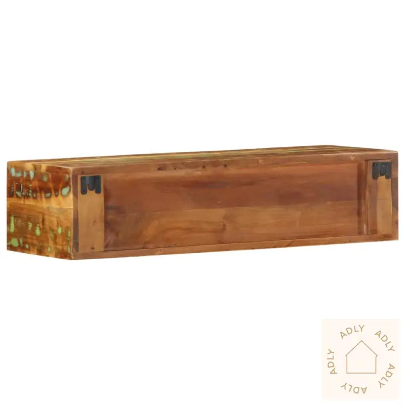 Veggmontert Tv-Benk 80X30X19 Cm Gjenvunnet Heltre