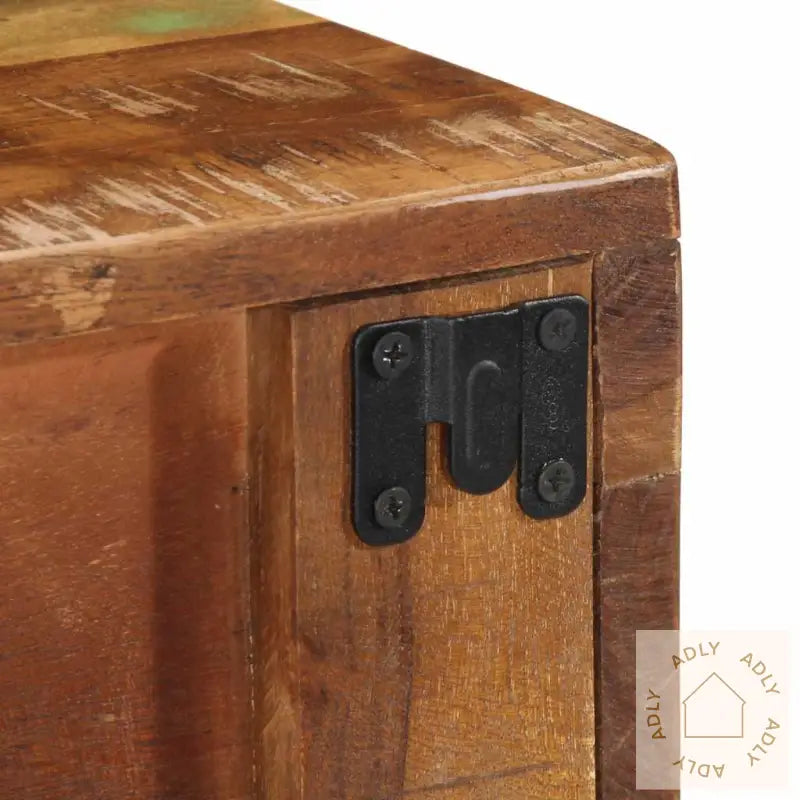 Veggmontert Tv-Benk 80X30X19 Cm Gjenvunnet Heltre