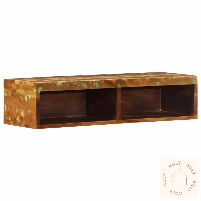 Veggmontert Tv-Benk 80X30X19 Cm Gjenvunnet Heltre