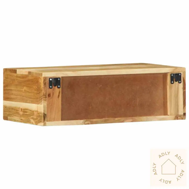 Veggmontert Tv-Benk 60X30X19 Cm Heltre Akasie