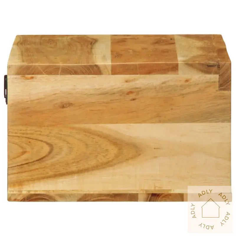 Veggmontert Tv-Benk 40X30X19 Cm Heltre Akasie