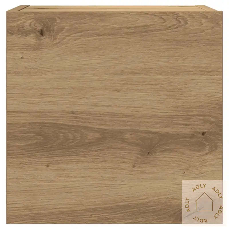 Tv-Skapsett 7 Deler Veggmontert Artisan Eik Konstruert Tre