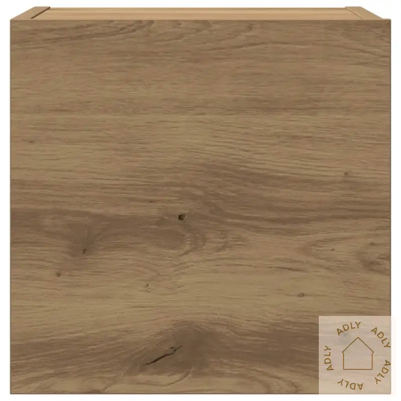 Tv-Skapsett 5 Deler Veggmontert Artisan Eik Konstruert Tre