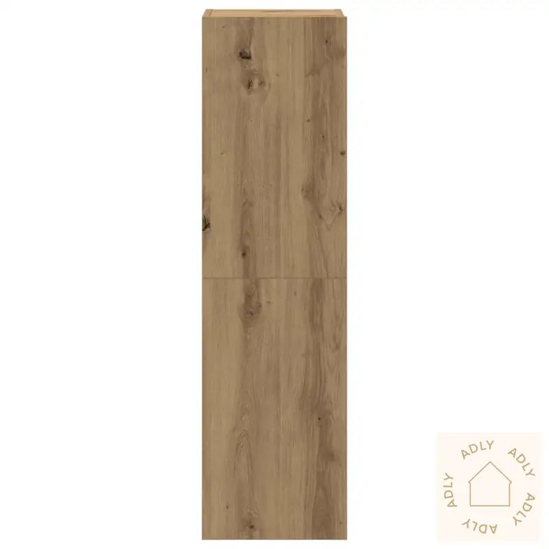 Tv-Skapsett 8 Deler Veggmontert Artisan Eik Konstruert Tre