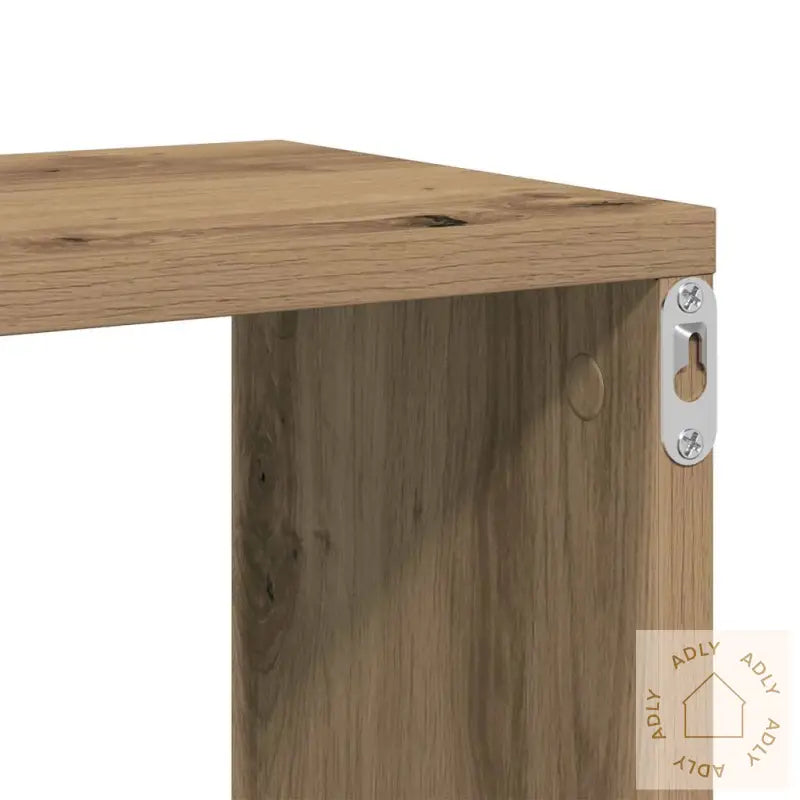 Vegghylle Artisan Eik 104X20X58,5 Cm Konstruert Tre