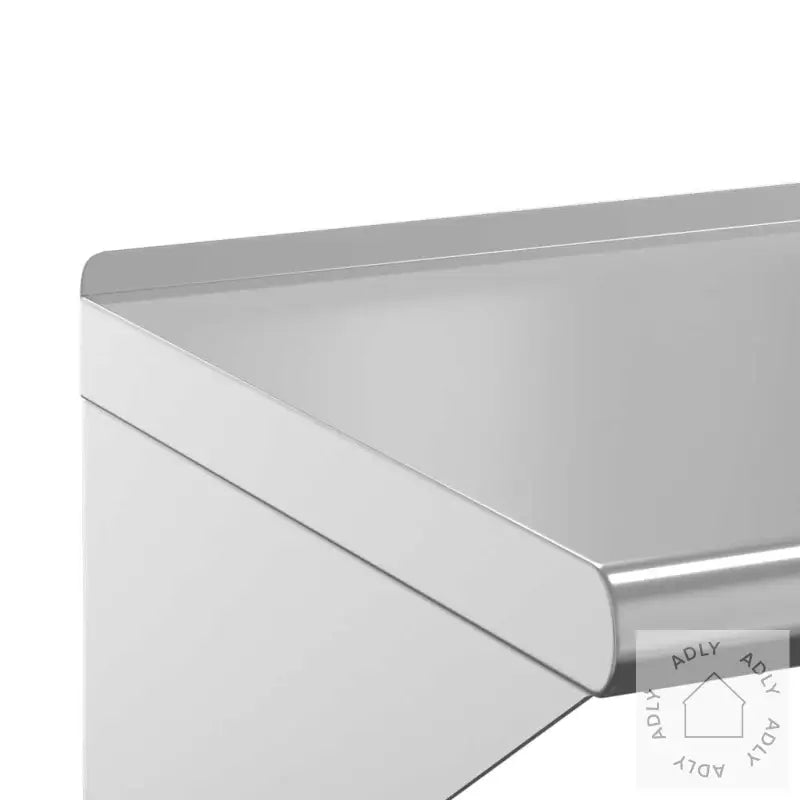 Vegghylle 50X30X31 Cm Sølv Rustfritt Stål