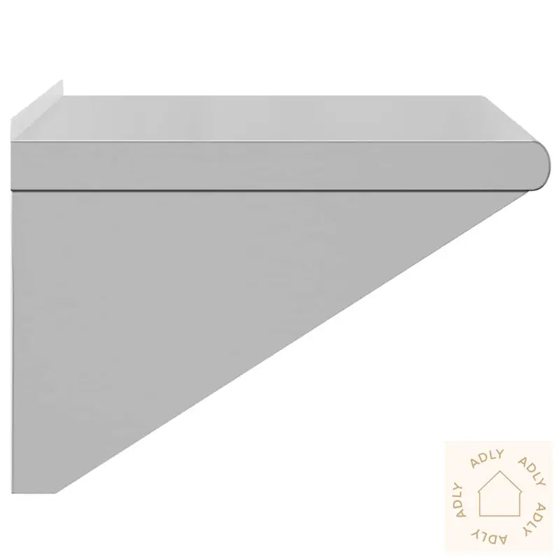 Vegghylle 50X45X31 Cm Sølv Rustfritt Stål