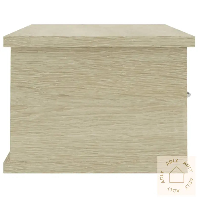 Veggskuff Sonoma Eik 60X26X18,5 Cm Konstruert Tre