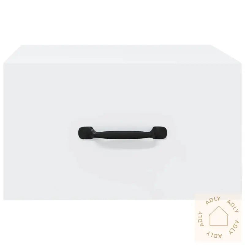 Veggmonterte Nattbord 2 Stk Hvit 35X35X20 Cm