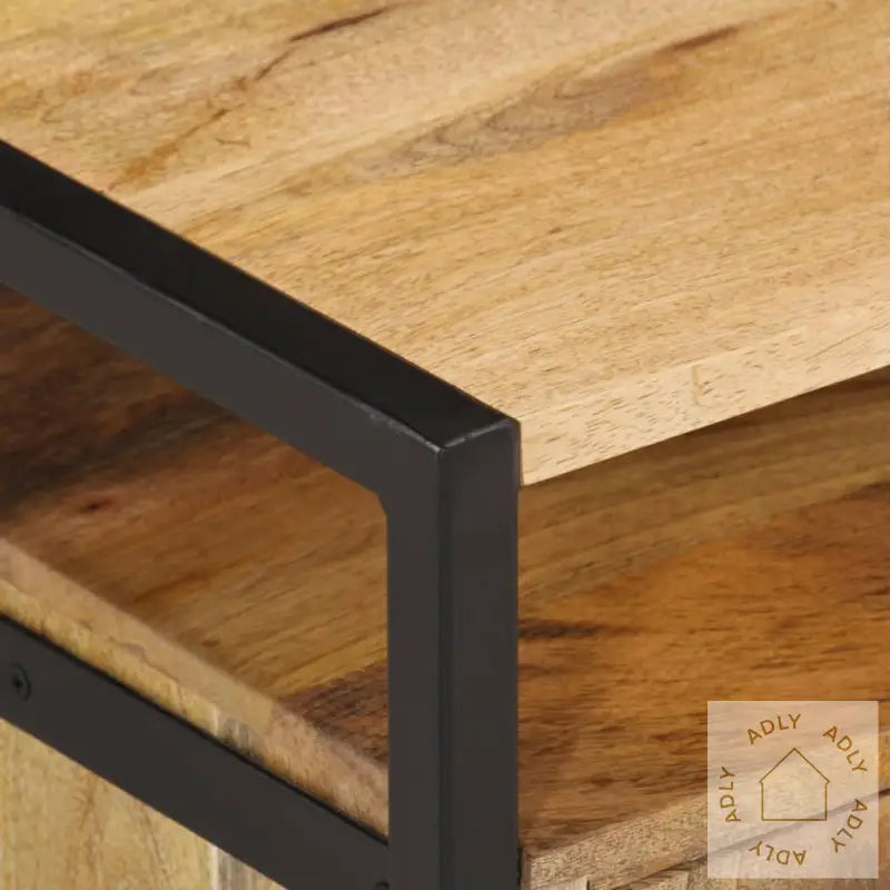 Vegghengt Nattbord 35X35X25 Cm Heltre Akasie