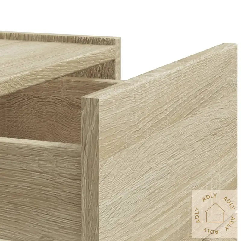 Veggmontert Nattbord Sonoma Eik 45X30X35 Cm