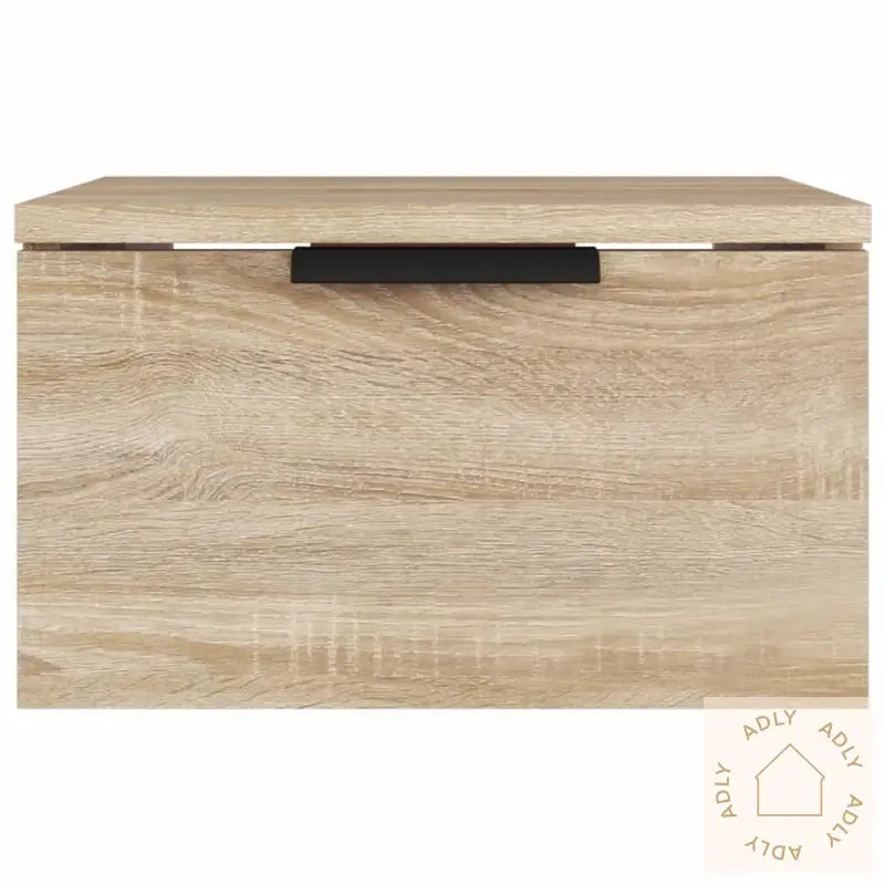 Veggmontert Nattbord Sonoma Eik 34X30X20 Cm