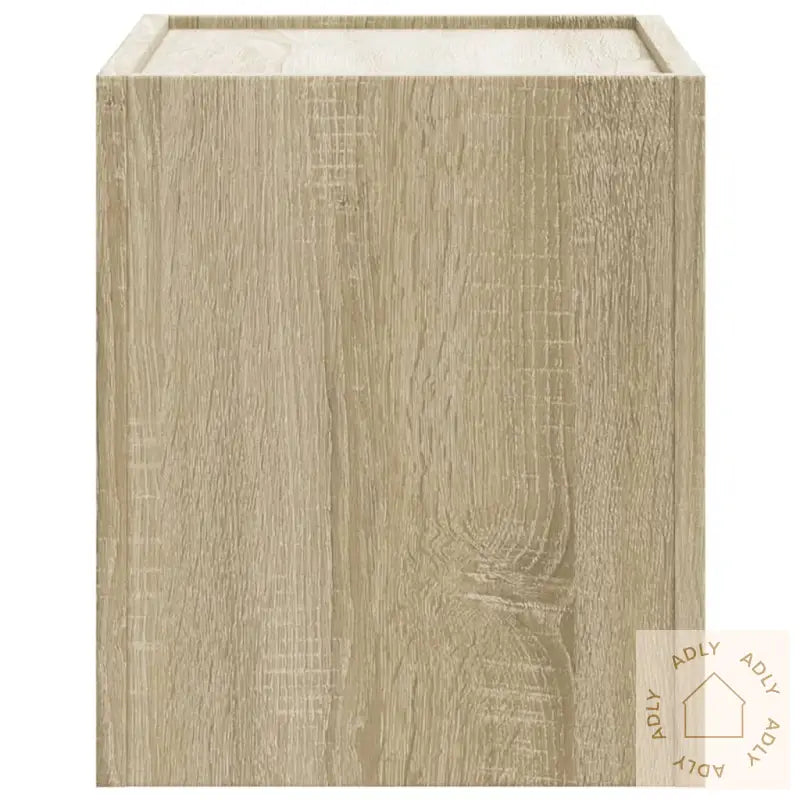 Veggmonterte Nattbord 2 Stk Sonoma Eik 45X30X35 Cm