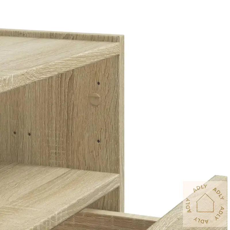 Veggmonterte Nattbord 2 Stk Sonoma Eik 45X30X35 Cm