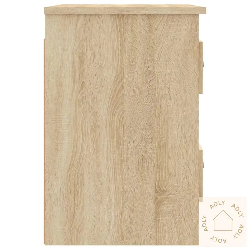 Veggmonterte Nattbord 2 Stk Sonoma Eik 41,5X36X53 Cm