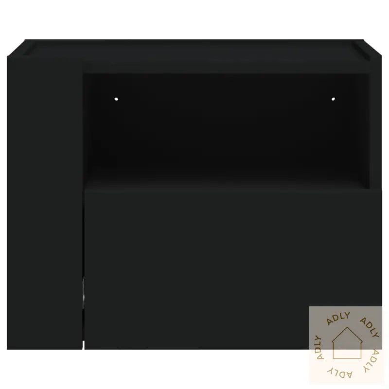 Veggmonterte Nattbord 2 Stk Hvit 45X30X35 Cm