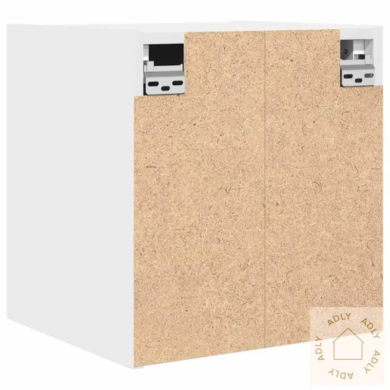 Veggmontert Nattbord 2 Stk Hvit 38X34X40 Cm