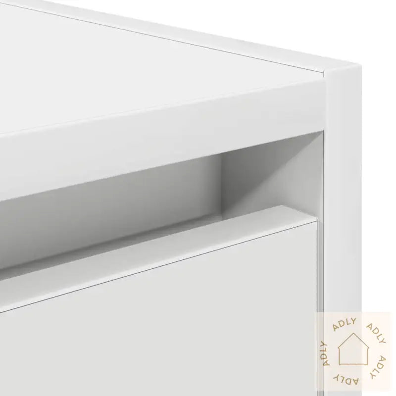 Veggmontert Nattbord 2 Stk Hvit 38X34X40 Cm
