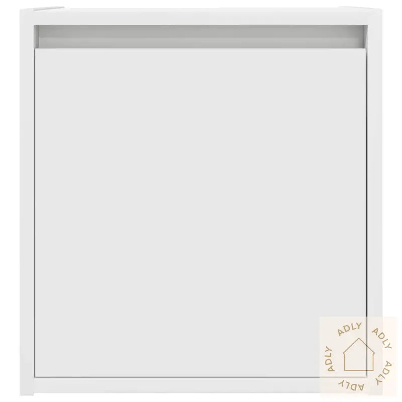 Veggmontert Nattbord 2 Stk Hvit 38X34X40 Cm