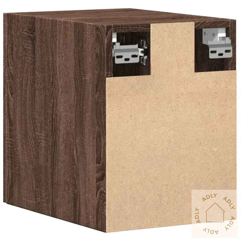 Veggskap Brun Eik 30X42,5X40 Cm Konstruert Tre