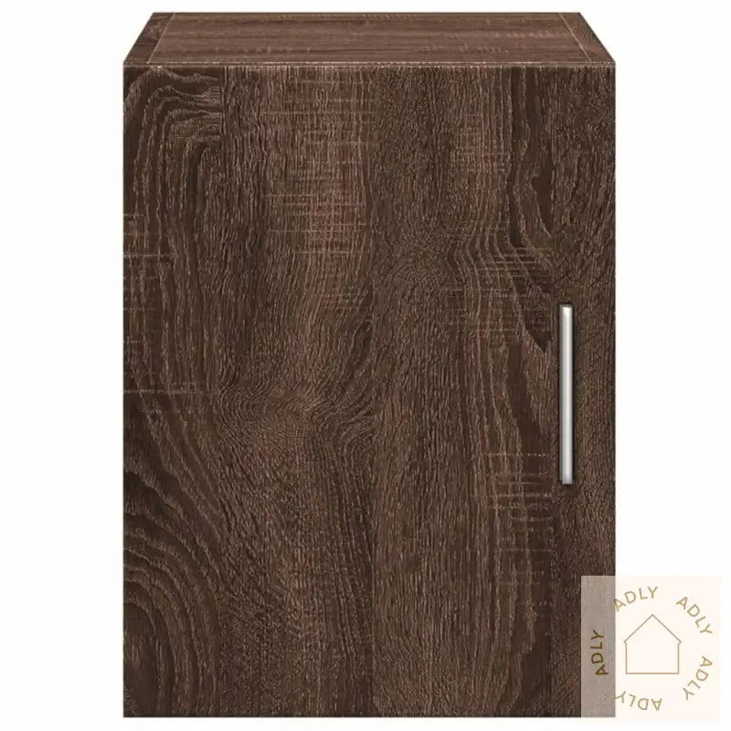 Veggskap Brun Eik 30X42,5X40 Cm Konstruert Tre