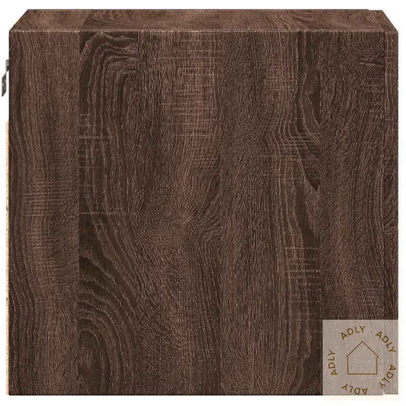 Veggskap Brun Eik 30X42,5X40 Cm Konstruert Tre