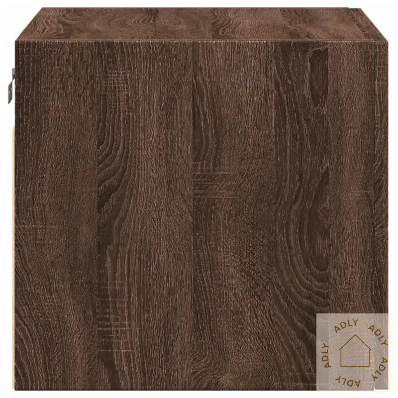 Veggskap Brun Eik 50X42,5X40 Cm Konstruert Tre