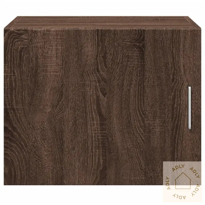 Veggskap Brun Eik 50X42,5X40 Cm Konstruert Tre