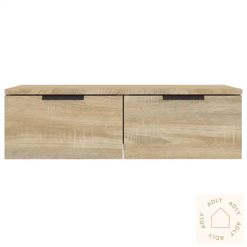 Veggskap Sonoma Eik 68X30X20 Cm Konstruert Tre