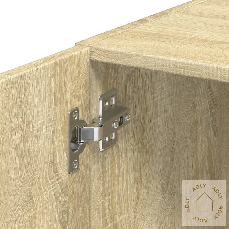 Veggskap Sonoma Eik 80X42,5X40 Cm Konstruert Tre