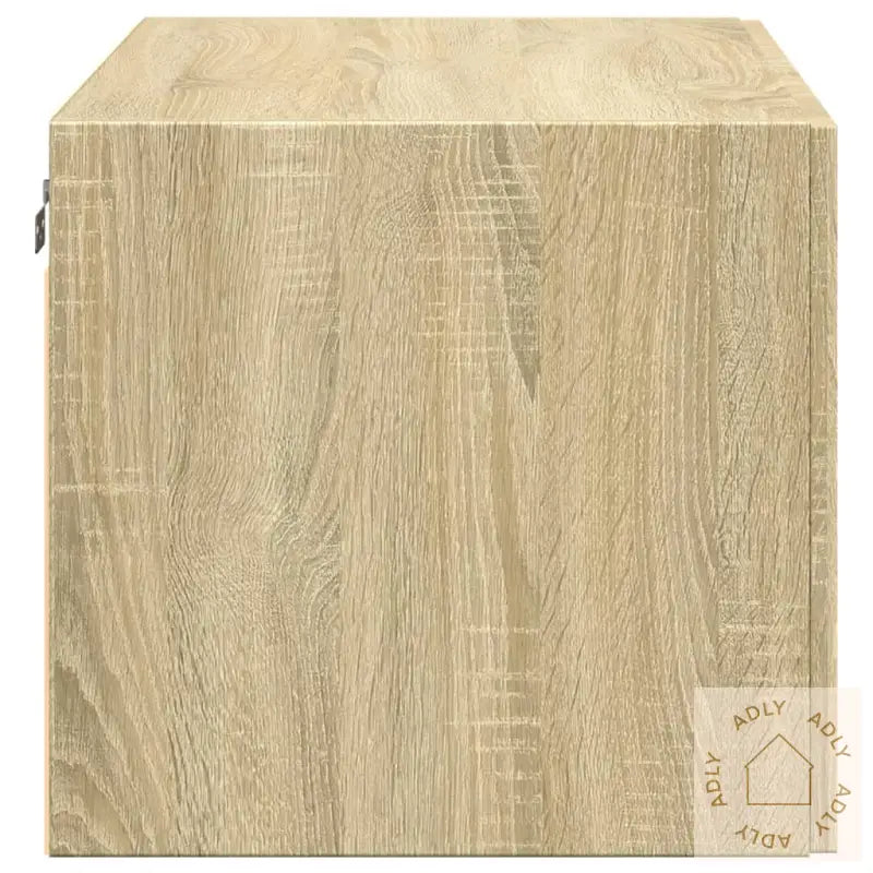 Veggskap Sonoma Eik 80X42,5X40 Cm Konstruert Tre