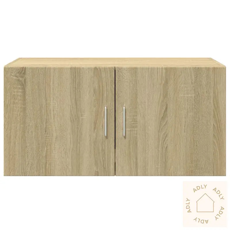 Veggskap Sonoma Eik 80X42,5X40 Cm Konstruert Tre