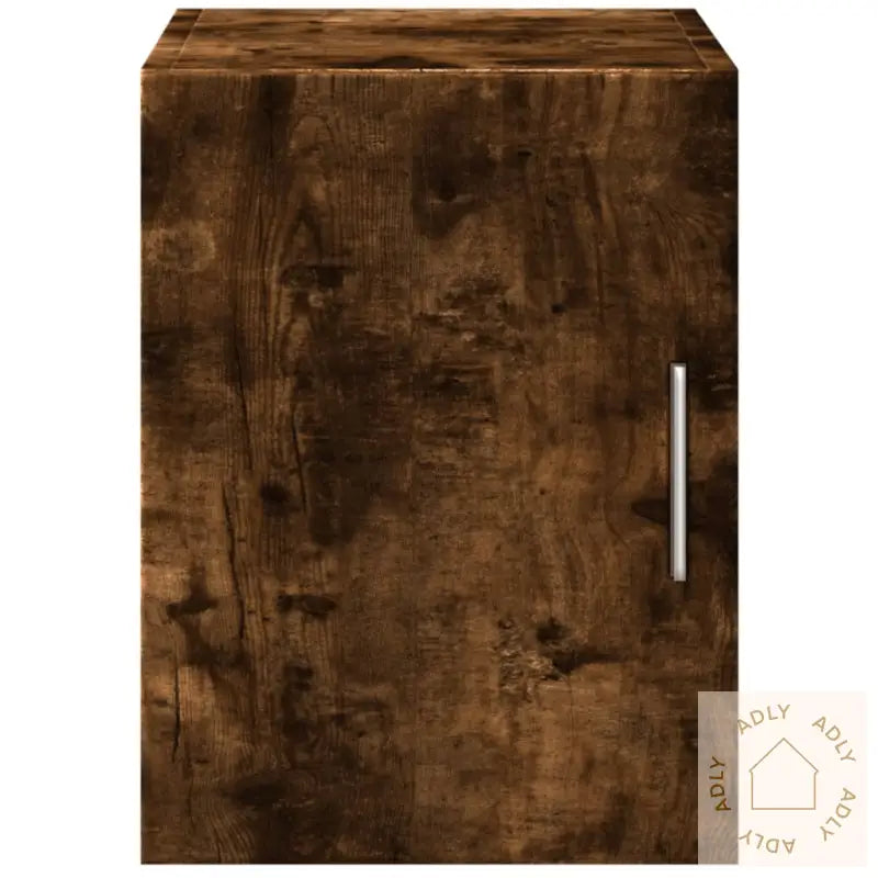 Veggskap Røkt Eik 30X42,5X40 Cm Konstruert Tre