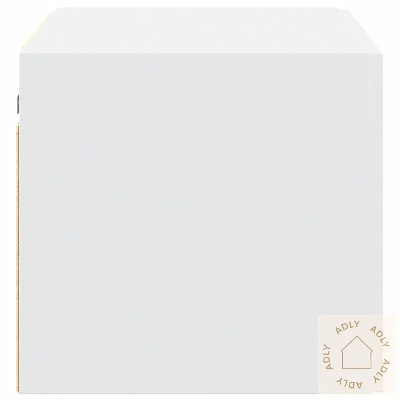 Veggskap Hvit 70X42,5X40 Cm Konstruert Tre