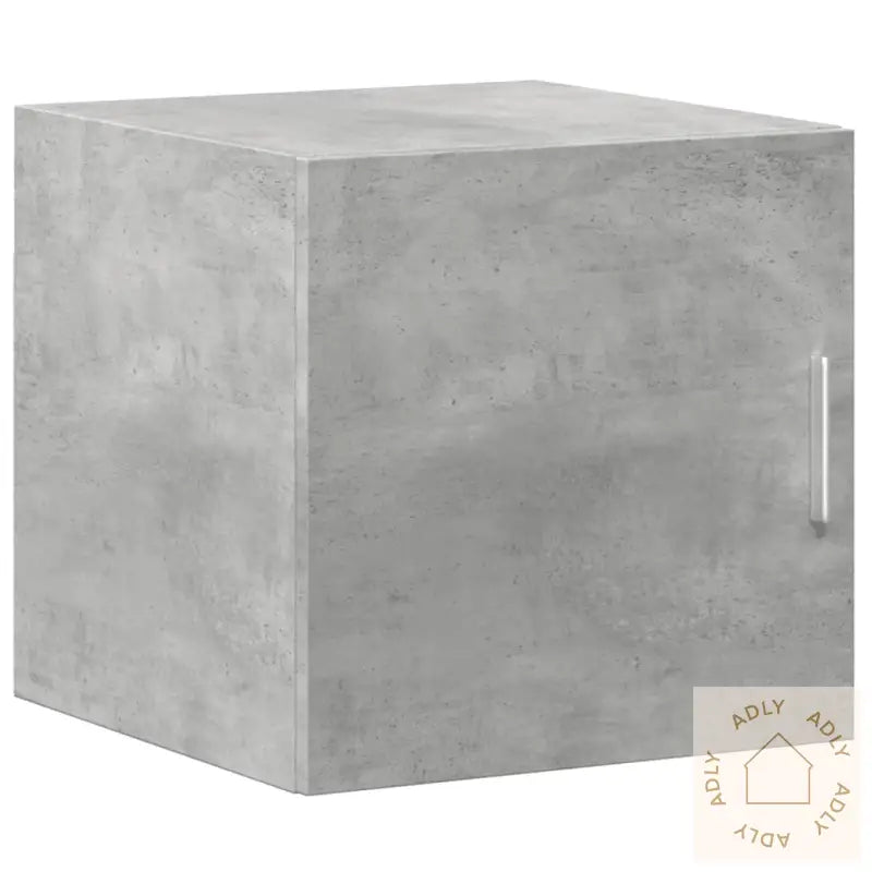 Veggskap Betonggrå 40X42,5X40 Cm Konstruert Tre